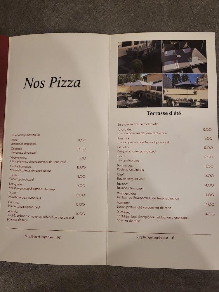 Le Vicomte - Menu Image 1